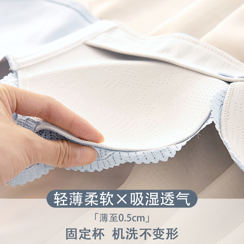 母乳内衣无痕薄款哺乳文胸罩无钢圈孕妇怀孕期聚拢防下垂产后喂奶