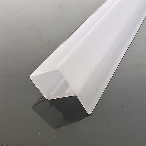 P型货架层板灯罩LED三面发光隔板灯衣柜书柜卫浴柜层板灯外壳塑料