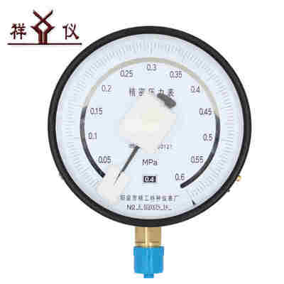 阳泉精密压力表0.4级YB150高精度气压表精密真空表管道打压表精密