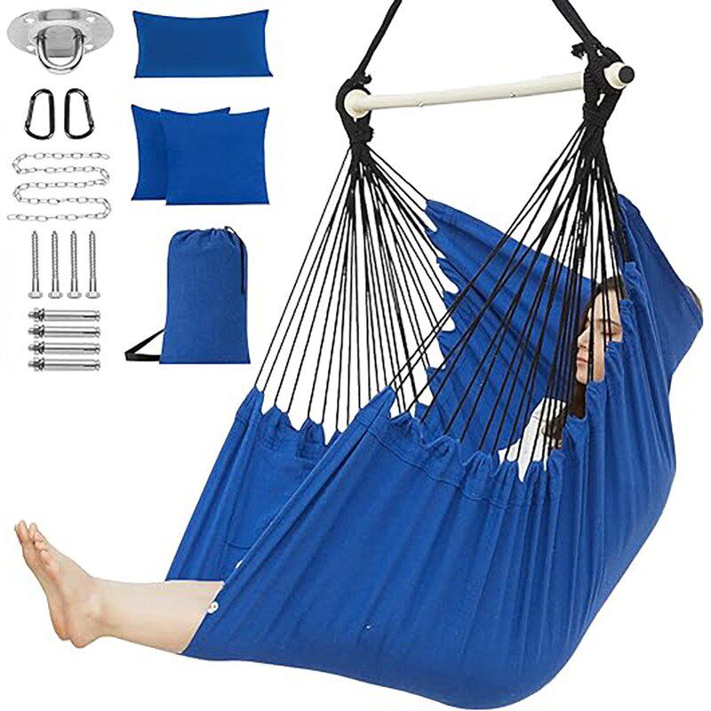 帆布吊椅宿舍寝室大学生卧室阳台儿童秋N千家用室内户外吊篮