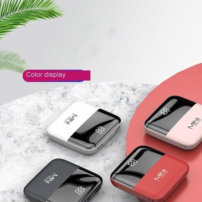 Mini Power Bank 10000mAh Portable Cellphone Charger LED Exte