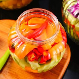 大容量加厚玻璃密封罐淹菜家用腌制泡菜酿酒五谷杂粮储物收纳坛子