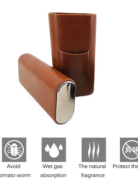 3-Cigars Carbon Fiber Cigar Case Cigar Humidor Cigar Box Sto