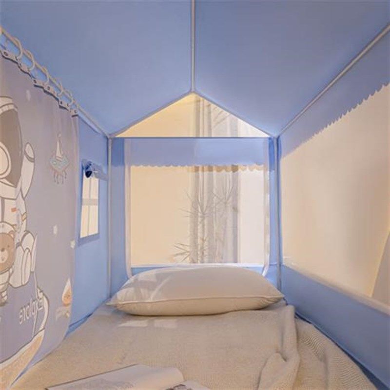 上铺公主帐篷儿童遮光床帘蚊帐卧室新款高低床上下床上下铺上铺公,床上用品,蚊帐,淘宝优惠券,粉丝福利购,淘宝优惠卷