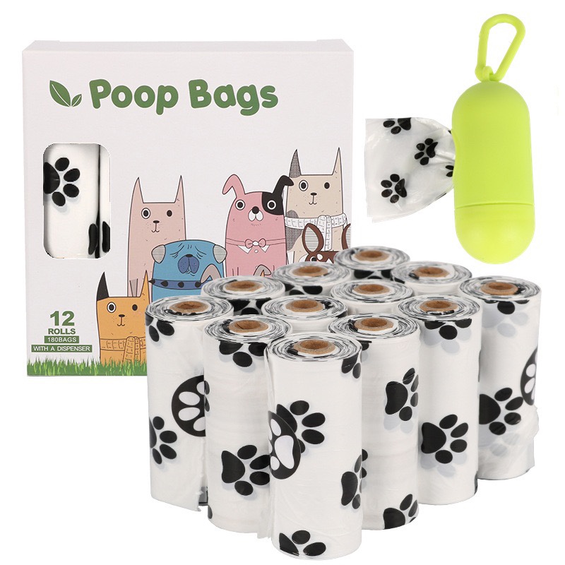 Dog PoBp BagBoiodegradable Leak Proof KGreen Dog Waste ags