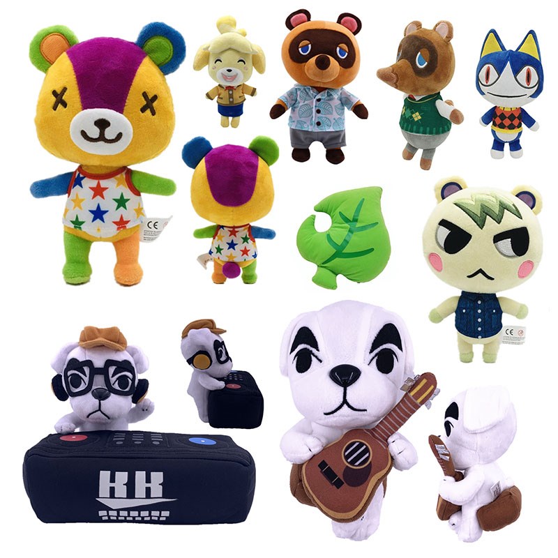 21-30cm Animal Crossing Plush Toys Cartoon Anime Animal Cros