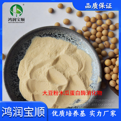 大豆粉木瓜蛋白酶消化物丨试剂实验用木瓜蛋白酶水解培养基原料