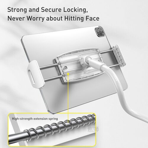 Lazy Phone Holder for Bed Desktop Clip Holder Long Arm Flexi