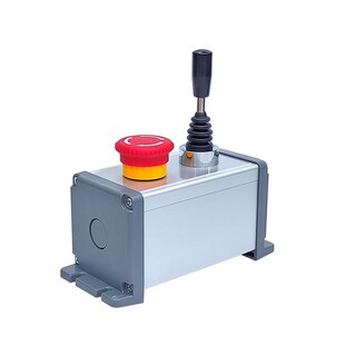 十字开关摇杆控制盒上升下降四方向按钮正反转吊机手持直流电动机