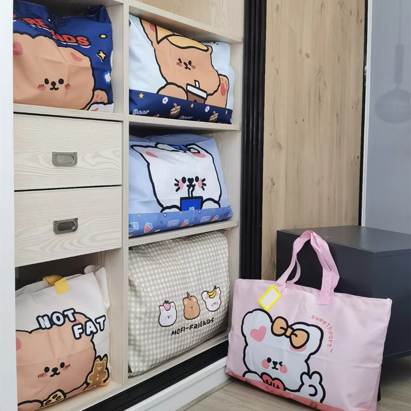 幼儿园收c纳袋衣服被子婴儿专用衣物收纳包宝宝准备入园用品袋子
