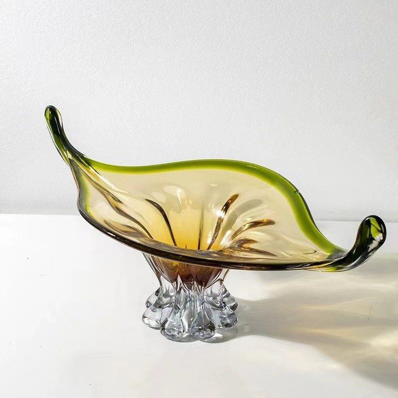 轻奢家居软装玻璃果盘收纳果篓售楼处样板间客厅饭厅餐桌托盘摆件,鲜花速递/花卉仿真/绿植园艺,花瓶,淘宝优惠券,粉丝福利购,淘宝优惠卷