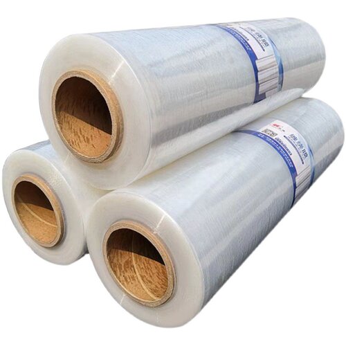 pe缠绕膜1米宽75cm100cm拉伸膜包装膜工业托盘打包膜防水防尘膜