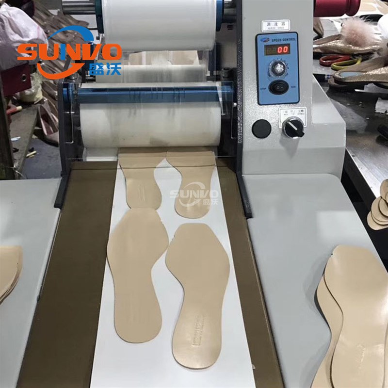 女鞋皮鞋单鞋鞋垫贴胶机垫脚过胶机鞋垫过胶机不干胶过胶机胶水机