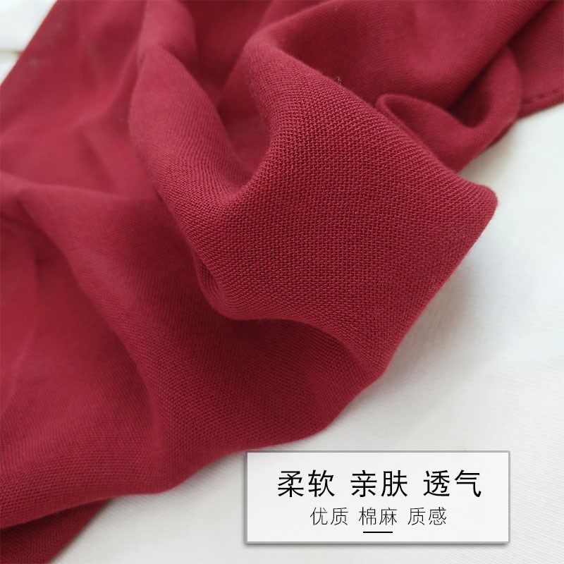 短款棉麻围巾女薄春秋冬细窄装饰纱巾文艺纯色护颈围脖丝巾酒红色,服饰配件/皮带/帽子/围巾,围巾/丝巾/披肩,淘宝优惠券,粉丝福利购,淘宝优惠卷