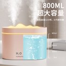 Hulker加湿器卧室迷你家用办公室桌面车载 发两只 420mL款 极速