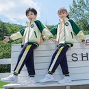 新款 运动会校服套装 中小学生班服2024夏季 热销幼儿园园服春秋装 学