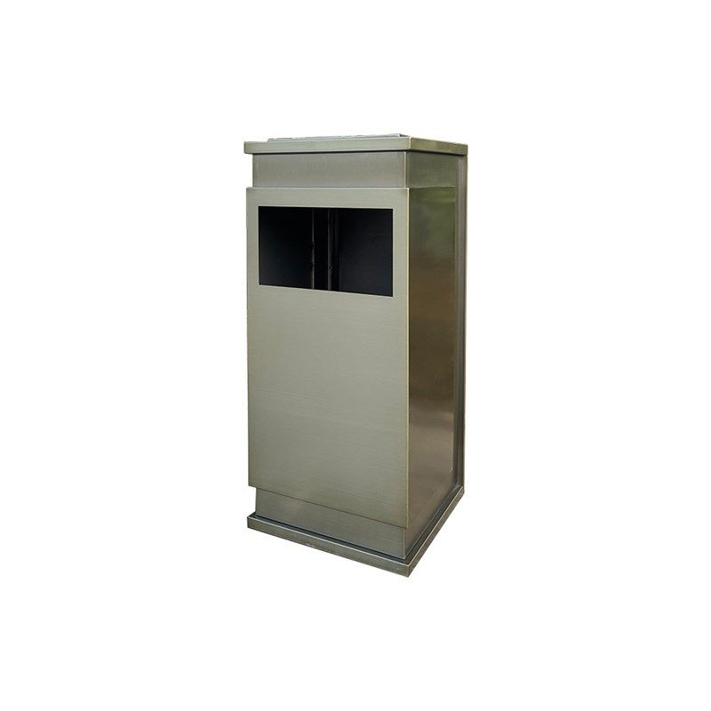 户外垃圾桶果皮箱室外售楼部小区商用公共垃圾筒电镀青古铜厚实,商业/办公家具,垃圾筒/烟灰皿/垃圾桶,淘宝优惠券,粉丝福利购,淘宝优惠卷