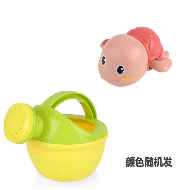 现货速发儿童洒水壶玩具游泳乌龟宝宝戏水沙洗澡玩具滩婴儿大象花