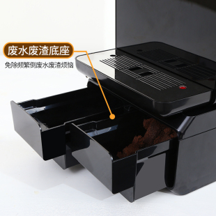 小型商用家用办公 咖啡机美式 德颐DE 360自动上水现磨全自z动意式