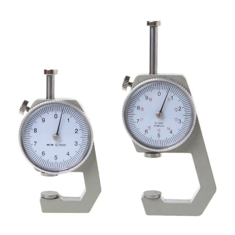 推荐Dial Thickness Gauge 10 20mm Leather Paper Thickness Met