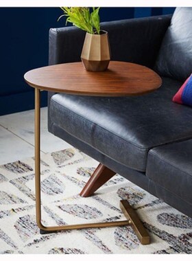 JOYLIVE Simple Modern Side Table Iron Art Sofa Corner Table