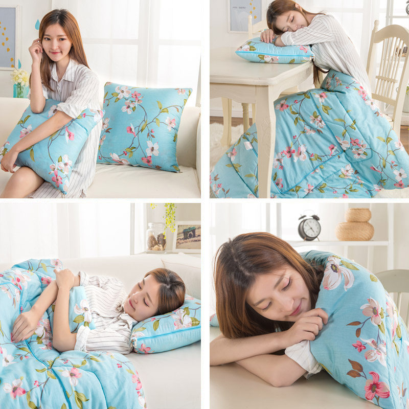 抱枕被子两用叠垫纯棉沙发办公室折靠午睡靠枕头被汽车内小空调被,居家布艺,抱枕被,淘宝优惠券,粉丝福利购,淘宝优惠卷