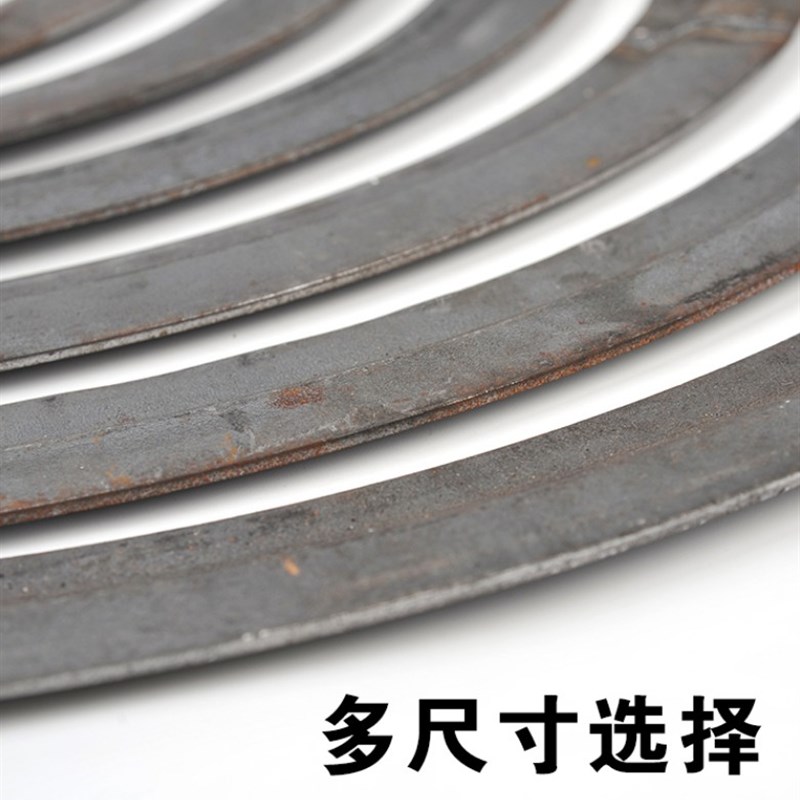 现货炉圈炉盖柴火炉配件全尺寸炉圈铸铁圈盖板垫圈铁圈法兰盘加厚