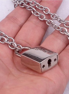 2020 harajuku 90s aesthetic accessories chains punk padlock