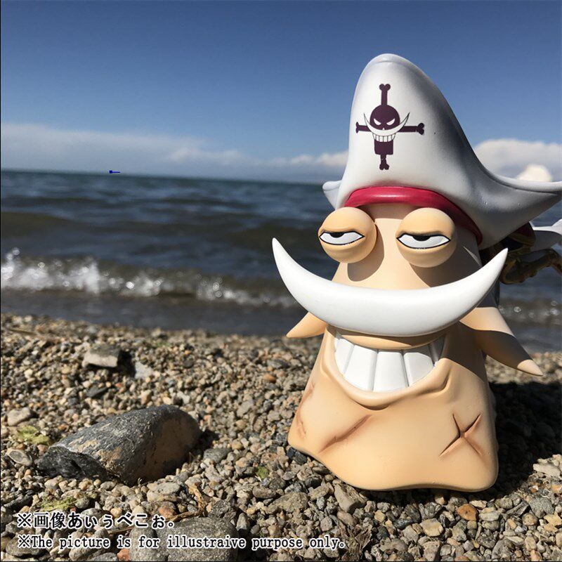 万事屋手办模型海贼航海王 白胡子 甚平 电话虫礼物摆件