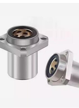 OGF61/62无油石墨铜衬套嵌入扁法兰直线轴承OGE61/62-d8 10 12 16