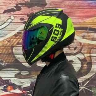 ABS Moto Full 极速Motorcycle Men Riding Face Helmet