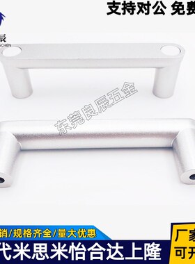 外装型带盖拉手 HHDG100/HHDGS100 铝合金 不锈钢型材板用把手