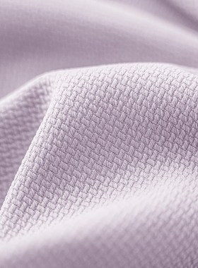 米粒棉紫色女孩房间窗帘女生卧室全遮光2023新款遮阳布公主风棉麻