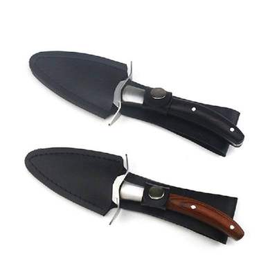 推荐Wood Handle Oyster Knives Opener Stainless Steel  for sh