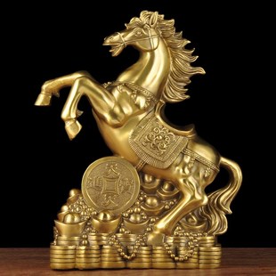 马到成功摆件铜马招财客厅玄关乔迁新居礼物总经理办公室商务礼品