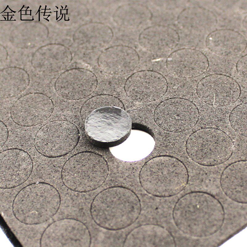 小众高货2*10mmEVA背胶垫片 粘合脚垫 模型底座脚垫 圆形垫片仿硅