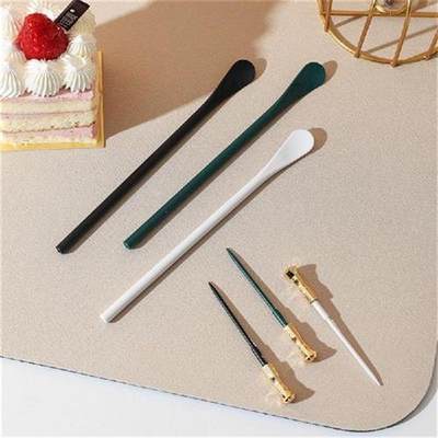 极速2 In 1 Multifunctional Stirring Rod Spoon Fruit Fork Lon