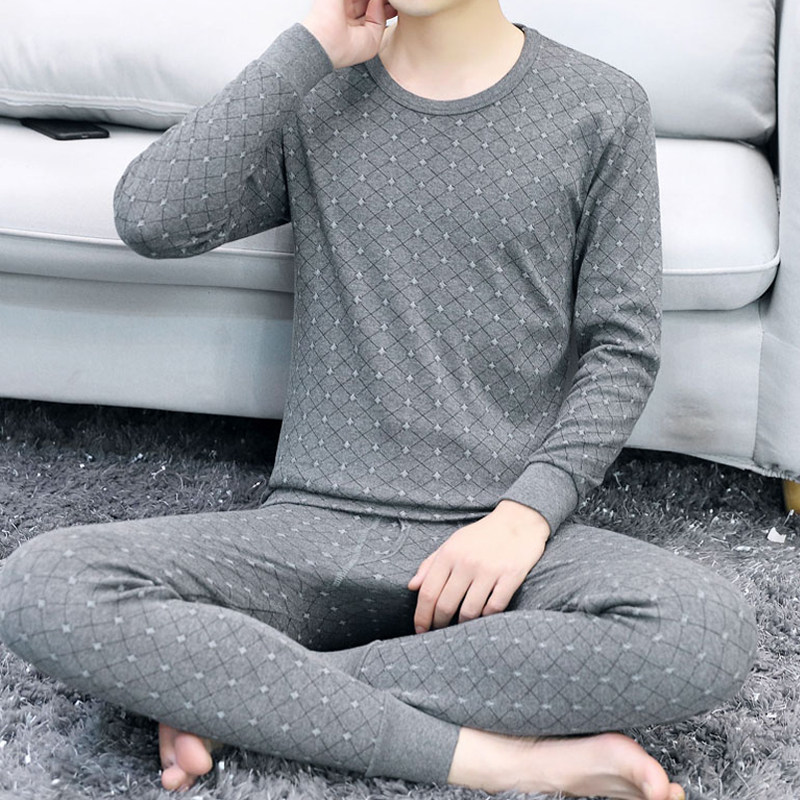 保暖内衣男士套装冬季中青年老年全棉内穿打底棉毛衫秋衣秋裤,女士内衣/男士内衣/家居服,保暖套装,淘宝优惠券,粉丝福利购,淘宝优惠卷
