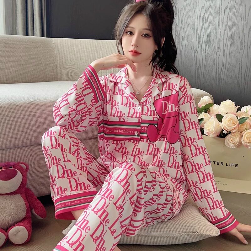 GP Luxury l冰丝睡衣女春秋长袖新款网红高级感丝绸家居服薄款套使用感如何?