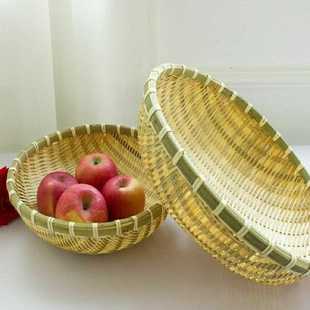 steamed dustpan 速发Bamboo receive baskets weaving bread