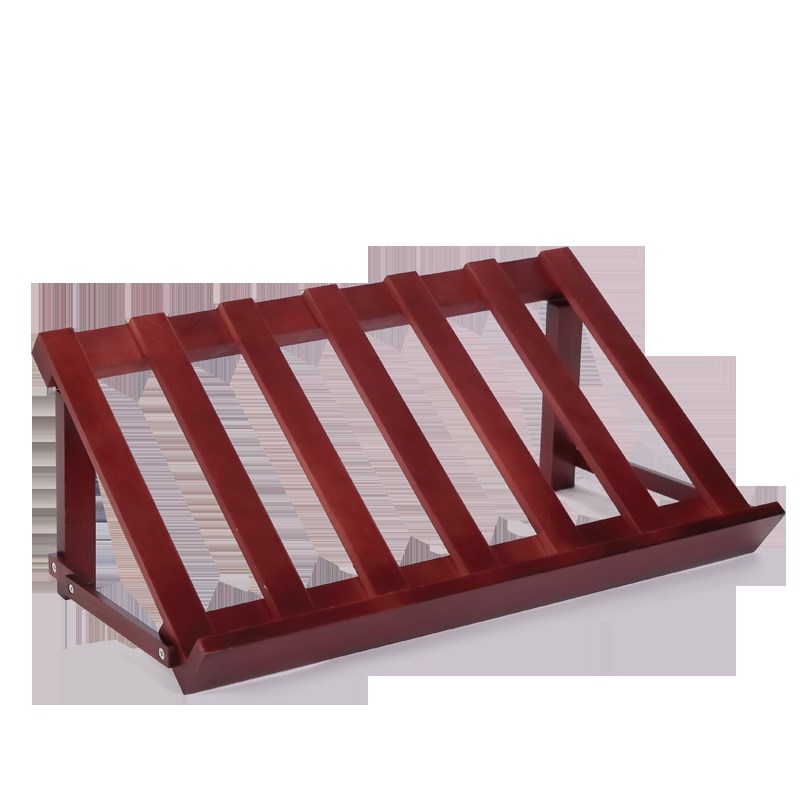 葡萄酒家用展示架商用eq4f红酒瓶架酒柜放小型斜摆件实木架子红酒