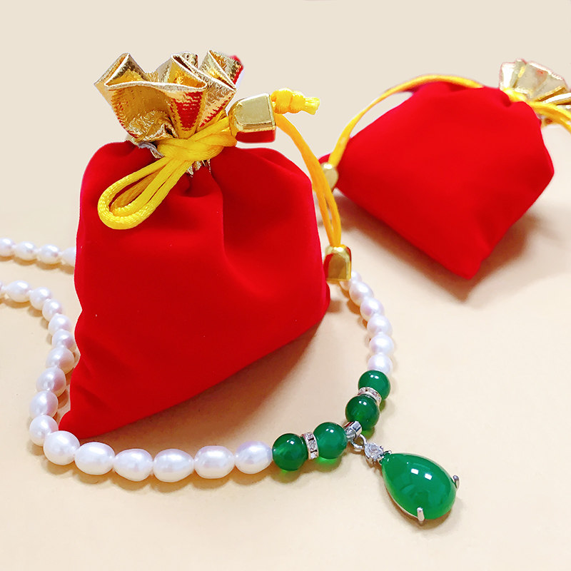 天然淡水白珍珠项链坠中老年人毛衣链送妈妈长辈R母亲生日过节礼