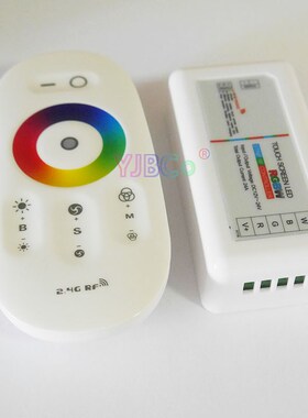 2.4G Touch Screen LED RGB RGBW Controller Wireless DC12-24V