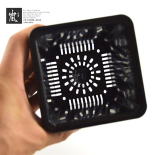 12个 老桩 加厚小号韩式 适合单头 小群生 方景天盆 套餐