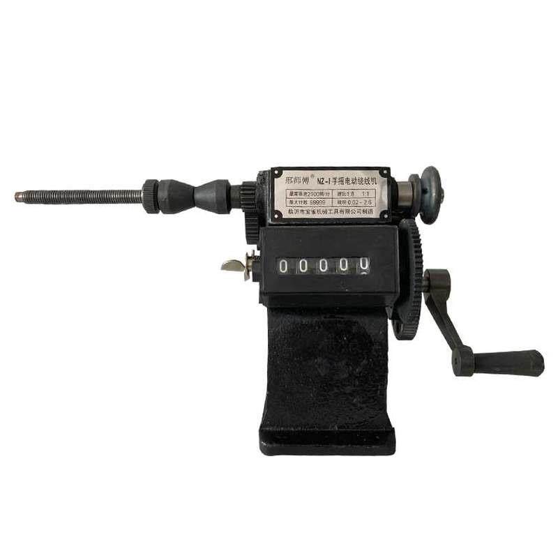 网红邢师傅手摇绕线机械计数器缠线圈电机缠绕机手动缠线器绞线机