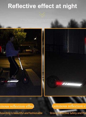 Reflective ers for Xiaomi Mijia M365 Scooter ers Night Ridin