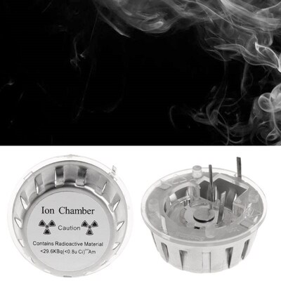 New Ion Chamber Metal Geiger Fire Alarm Security System Sour