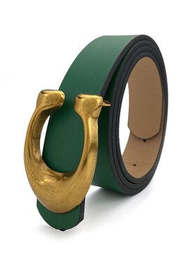 现货Fashieon High Quality Women Leather Belts Retro Waist St