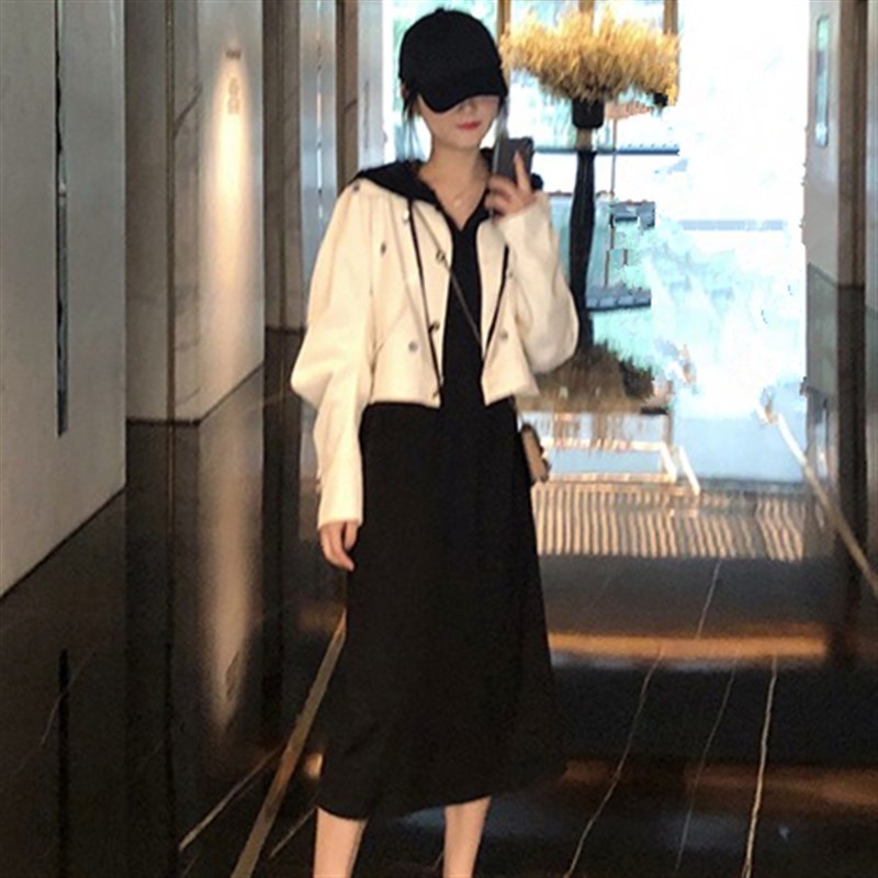 哺乳衣春秋装外出时尚韩版休闲长袖显瘦喂奶连衣裙产后母乳期衣服