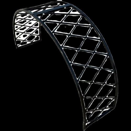 门垛拱形花架庭院门装饰爬藤架铁艺拱门别墅门柱门头大门攀藤支架